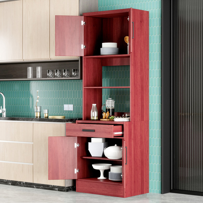 Armoire de garage 71 po, Acajou