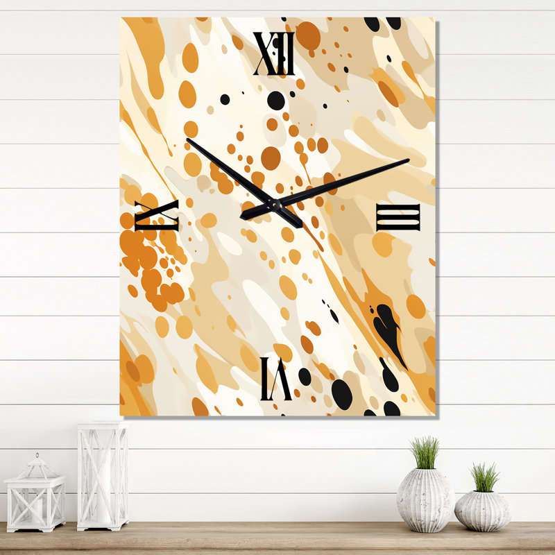 Sphinx Spots - Horloges murales abstraites, H 32 po x l 16 po x P 1 po