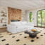 Canapés modulaires modulaires rembourrés 80 po