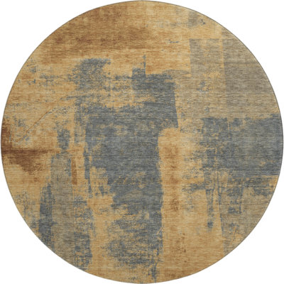 Premium Machine Washable Pirtle Abstract Rug