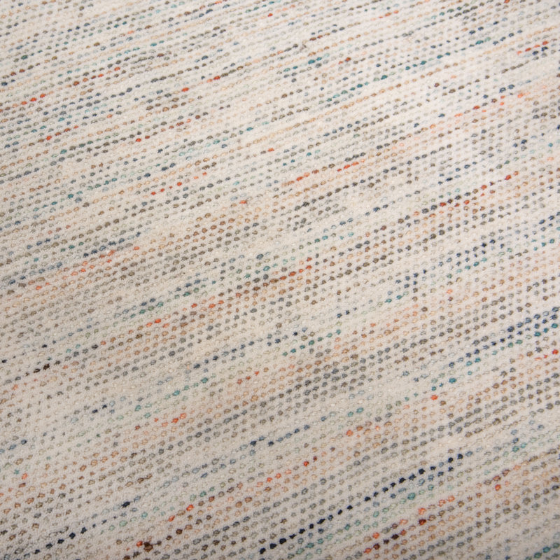 Tapis en laine tissé à la main, Rectangle 5 pi x 7 pi 9 po