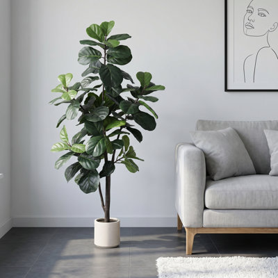 Figuier de 5 pi en figuier artificiel réaliste 5 pi
Plante pour décoration de maison et de bureau