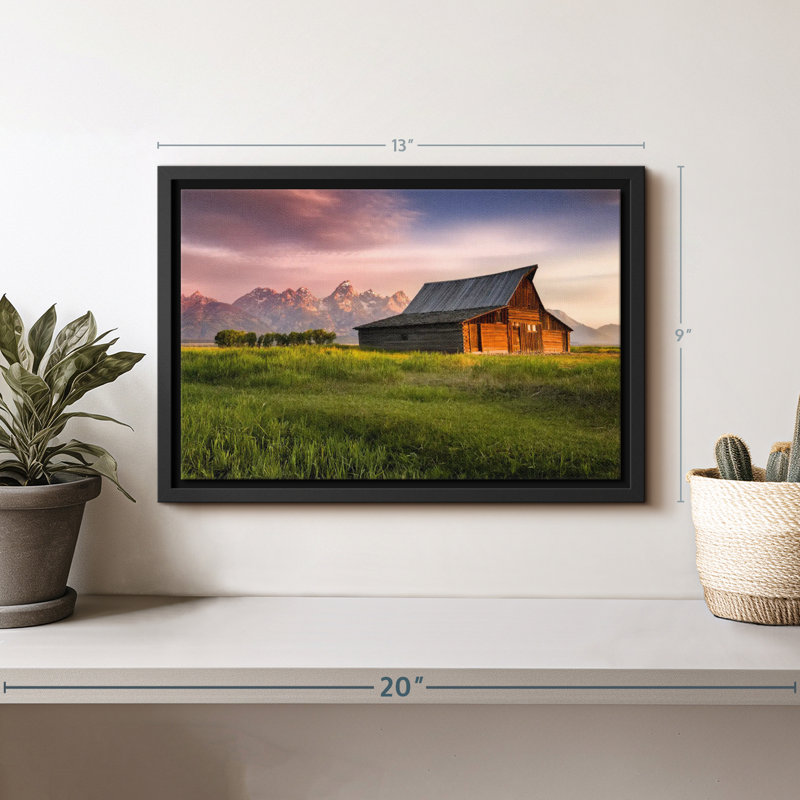 Architecture «Thomas Moulton Barn Print», H 9 po x l 13 po