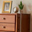 Armoire de rangement élégante à six compartiments