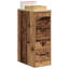 Solid Wood Single Storage Cabinet ( 85cm H x 30cm W x 51cm D)-430357427