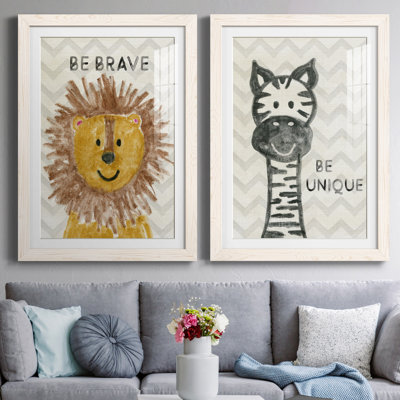Safari Be Brave - ensemble de 2 reproductions