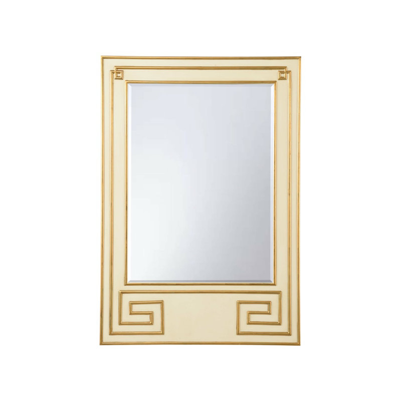 Greek Hall Mirror, Green/Gold