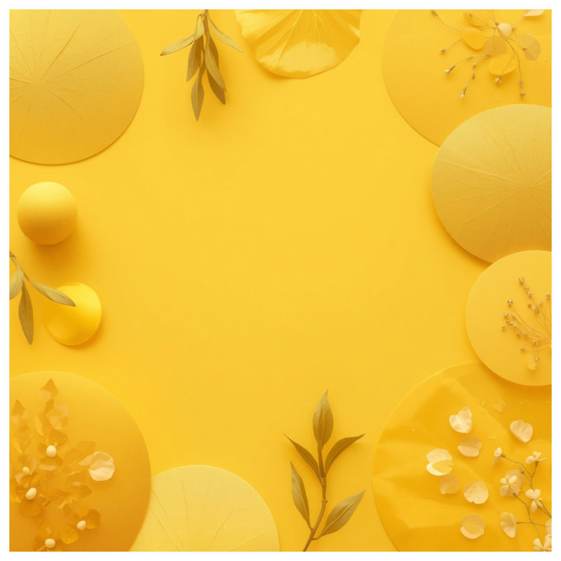 Édredon jaune à motif floral, Grand lit