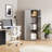 Seville Classics UltraHD Storage Cabinet, 30" W x 18" D x 72" H-100735040
