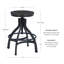 Tabouret de comptoir pivotant Kerome-2125296243