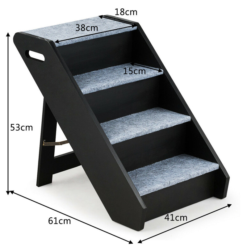 Hickerson Collapsible Stairs With 4 Steps