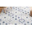 Cendy Micro-Loop Hand Tufted Wool/Cotton Floral Rug in Blue/Ivory-2099431447