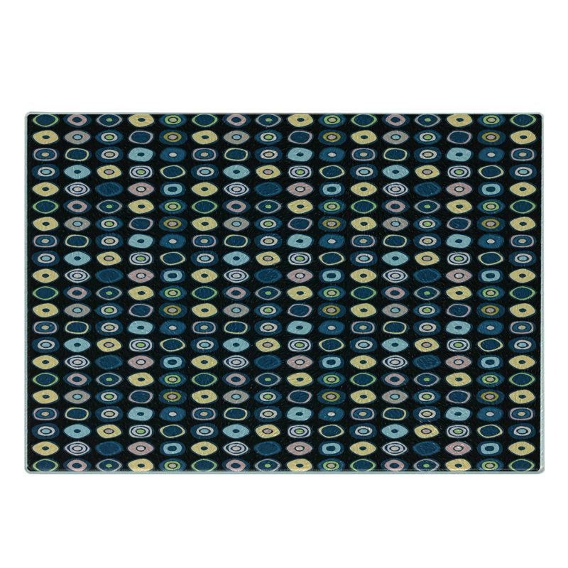 Multicolore planche à découper en verre trempé Ambesonne