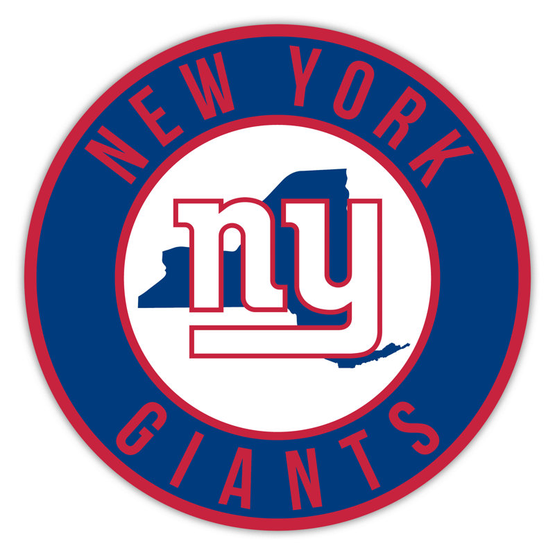 Giants de New York - ligne brillante de 16 po avec State