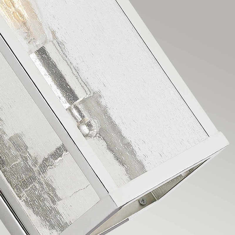 Cecilia Steel Flush Mounted Sconce