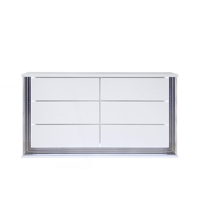 Commode déco-moderne avec DEL