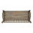 Classic Bench With Built-in Shelf, Gray Wood, Frame Gorgeous Shelf Bench,-291595699