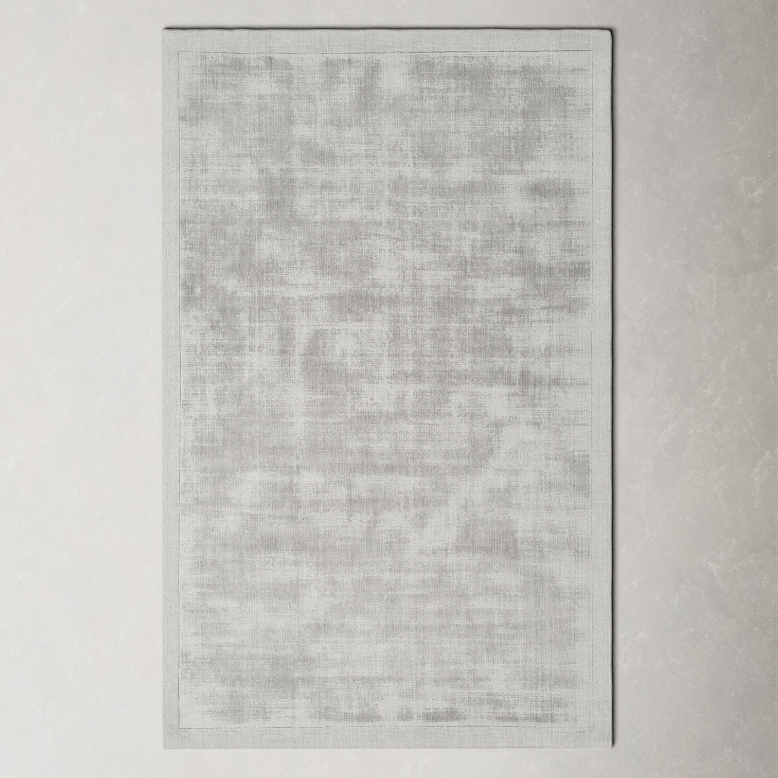 Mckinley Handmade Viscose Light Sage Rug, Rectangle 2' x 3'