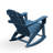 HDPE Wooden Rocking Adirondack Chair-1451337179