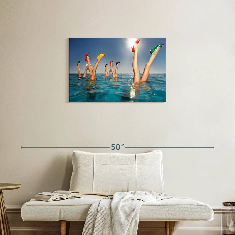 Swimming With Stilettos On, 20" H x 30" W