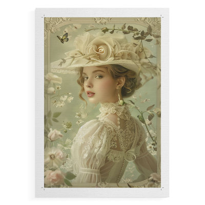 WOMEN Series CCCCLXXII - impression sur toile de qualité supérieure seulement - non encadrée - prête à être accrochée