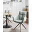 Dining Chair Swivel CORBIE Fabric-870956533