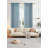 Pinch Pleat Linen Curtains 2 Panels Set-2109473411