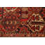 Tapis rouge rétro Kayseri 4 pi 11 po x 6 pi 11 po