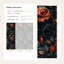Papier peint rose foncé Moody
