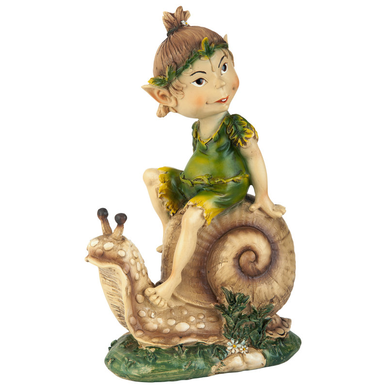 Statue de jardin Pixie Pete Elfin
