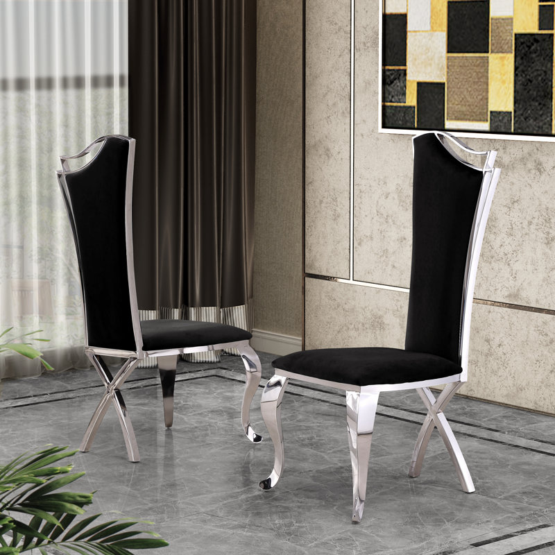 Chaise d'appoint Harborough, Noir
