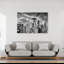«Seattle Space Needle Skyline Dramatic Modern Abstract Architecture City», reproduction d'art murale-634359379