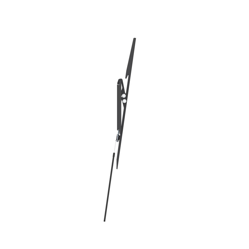 Black Adjustable Full-Motion Wall Mount for 32-70 inch TVs