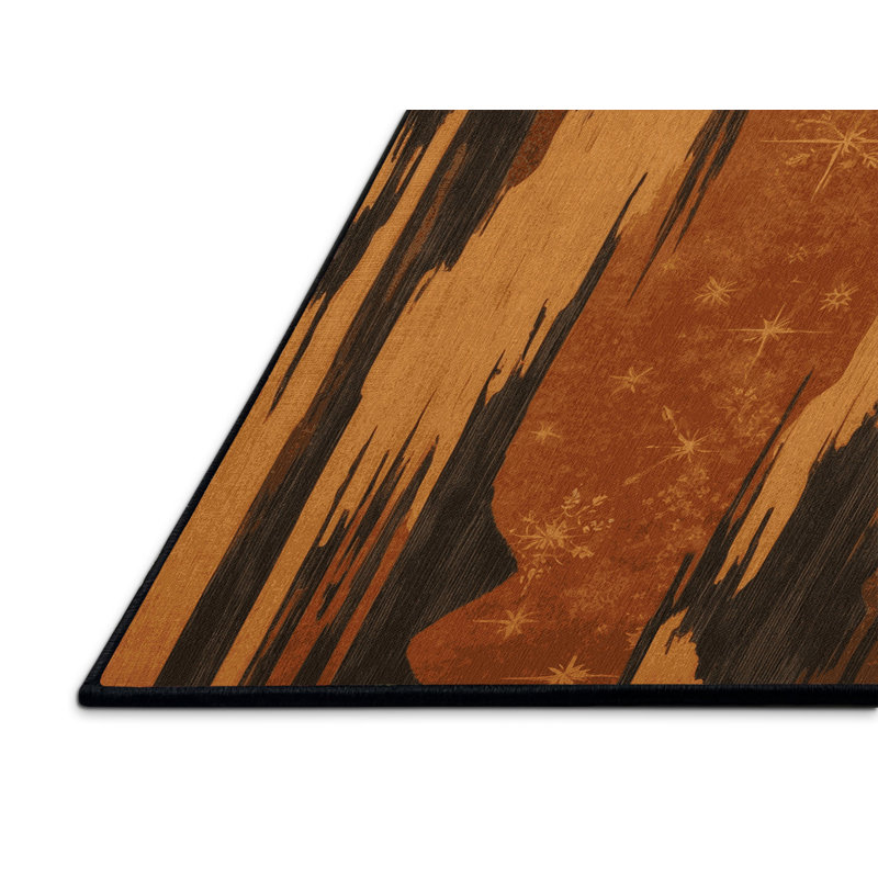 Cascading Hues Rug, Rectangle 3' x 5'