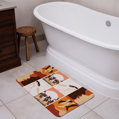 Donnia Non-Slip Bath Rug