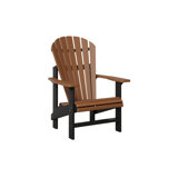Berlin Gardens Comfo Back Upright Adirondack Chair