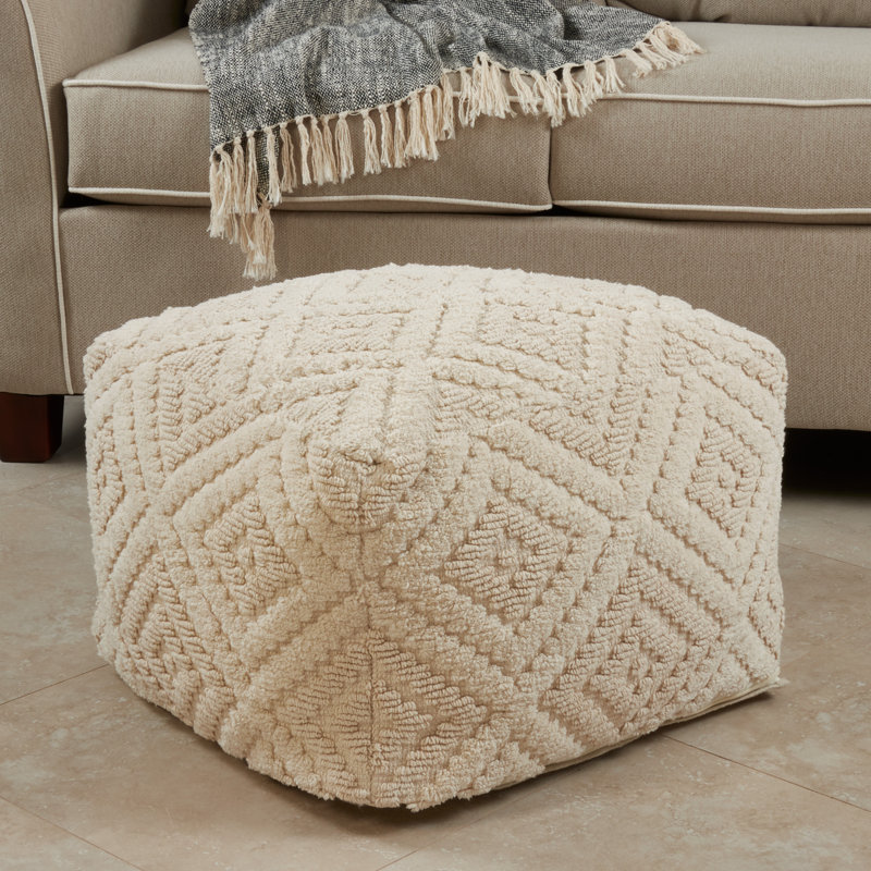 Cadey Upholstered Pouf