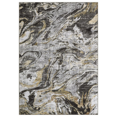 Area Rugs for Living Room Washable Rug for Bedroom Non Slip Carpet Floral Rugs for Dining Room Farmhouse Nursery Home OfficeAsh 5ft*7ft