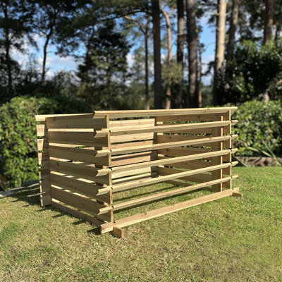Wood Stationary Composter