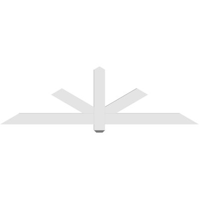 Kennewick Architectural Grade PVC Gable Bracket