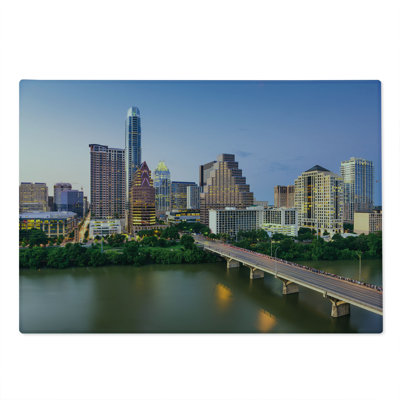 East Urban Home Glass Christam Cutting Board