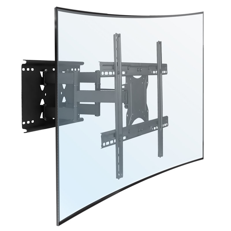 Mount-It Full Motion Large TV Wall Mount w/ Extension For 40" - 80" Flat or Curved Large Screen TVs