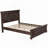 Traditional Style Wooden Bed Frame-160333694-160333695