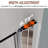 BFH 34"W*72"H  Bifold Frameless Shower Door,6mm Clear Tempered Glass, 180° Folding Hinge-107231838