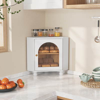 2-Layer Bread Box For Kitchen Countertop