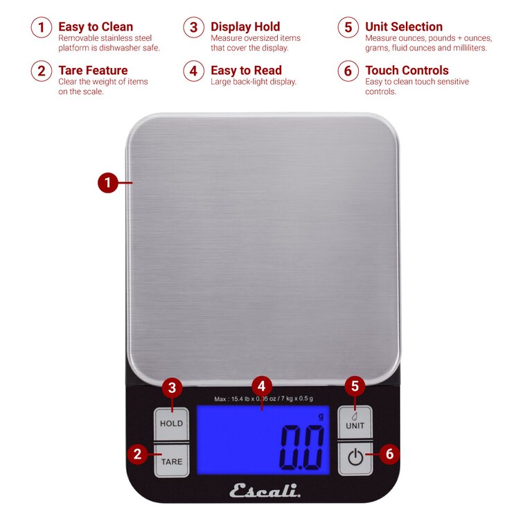 Polder 2.2lb Digital Pocket Scale