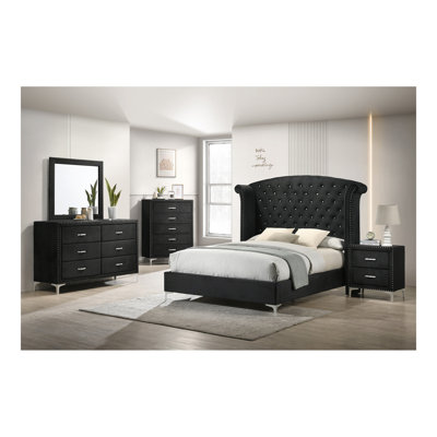 Lucinda - Commode - Noir