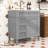 Clista Bathroom Vanity with Top Sink and 2 Drawers and a Tip-out Drawer-2018197079