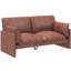 3 Seater Faux Leather Sofa