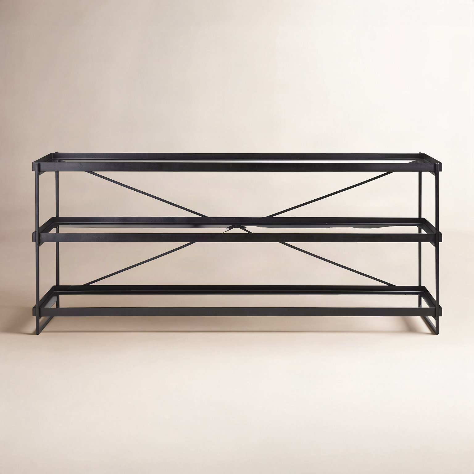 Lupita Console Table, 72 x 16 x 30, Black